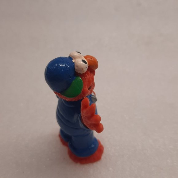 Elmo Mechanic Figure Sesame Street Applause birthday Cake Topper Wrench mini toy - Picture 4 of 7
